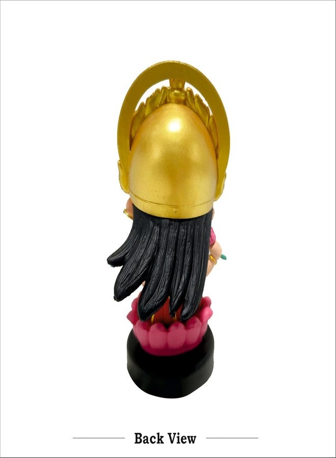 Acceptance Laxmi Ji Bobblehead Figurines Pack of 2 - Goddess Statue for Car Dashboard, Home Decor & Office Table | Festival Decoration & Gift Item (Laxmi Ji) - Image 5